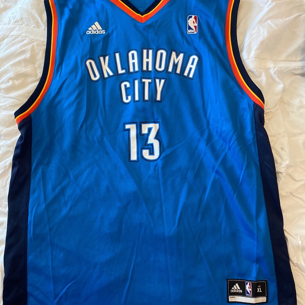 RARE OKC THUNDER JAMES HARDEN JERSEY!